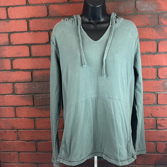 North River Green Woman's Flannel Pullover Hoodie Large‎ - Picture 1 of 7
